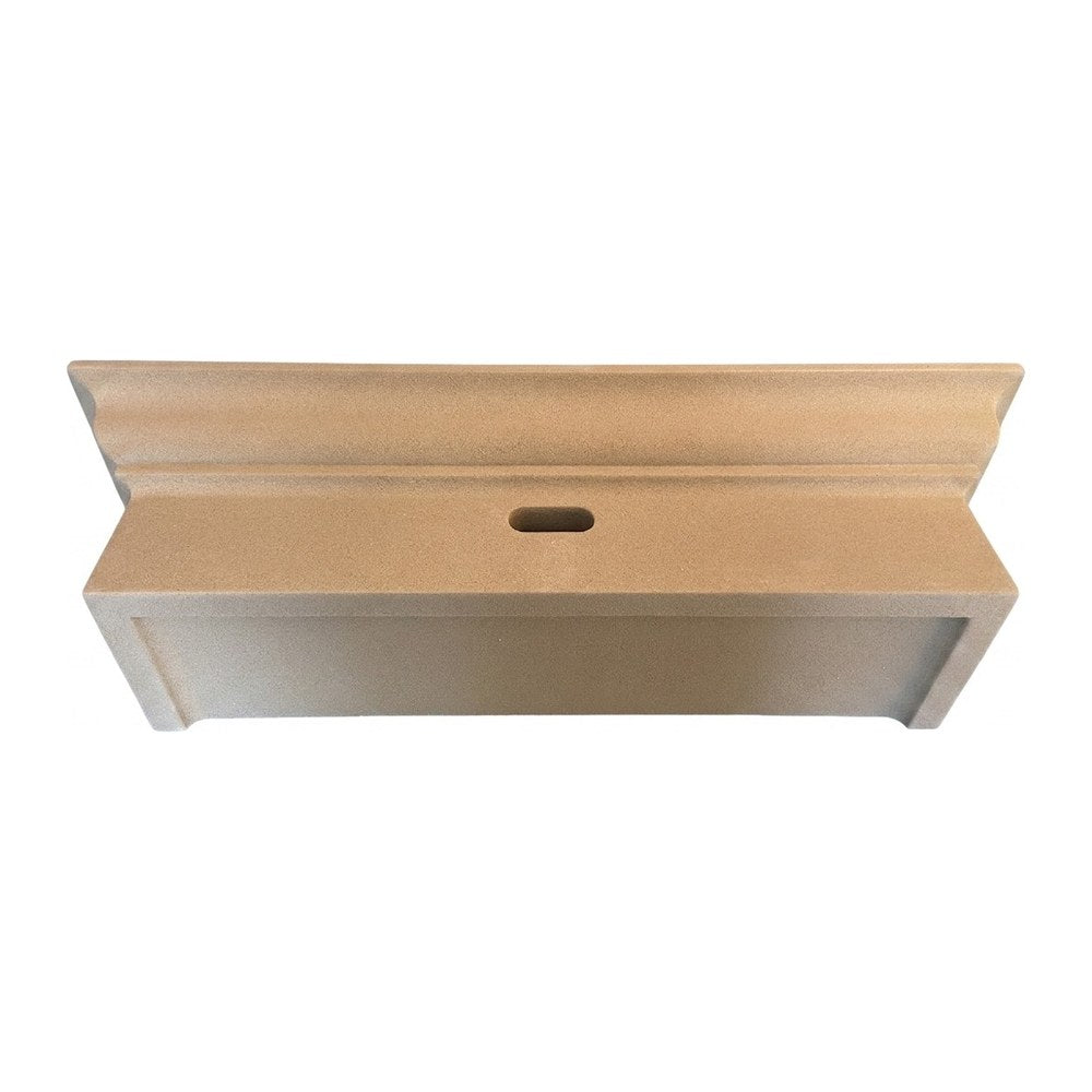 Fronton grand format DESIGN'TOUCH2 — face avant, vue de dessous